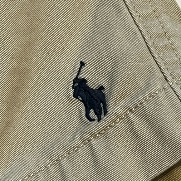 Polo Ralph Lauren Mens 6” stretch classic fit drawstring shorts M 30 tan khaki - Picture 2 of 16